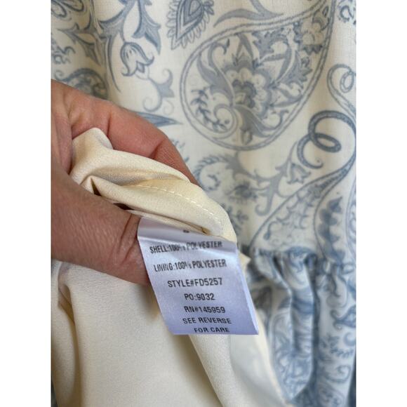 Dress Forum Tiered Boho Dress Womens Small Fairycore Peasant Romantic - Picture 3 of 4